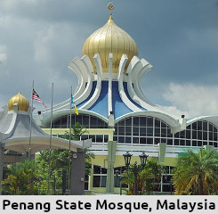 Malaysian mosque