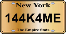 144K4ME license plate