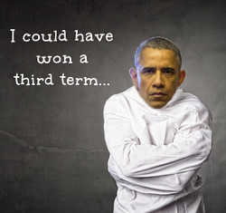Obama in straitjacket