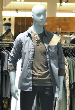 Department store mannequins