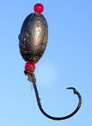 Fishing hook and sinker