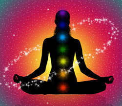 Meditation with chakras