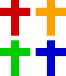 Four crosses