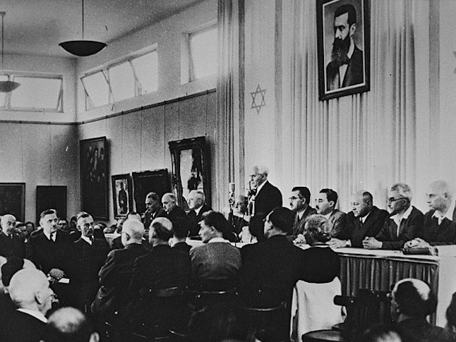 Ben-Gurion declares independence