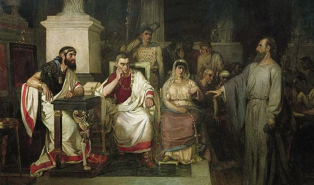 Paul before Agrippa