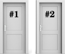 Door #1 and Door #2