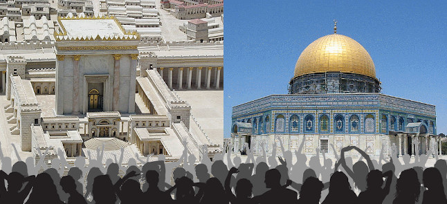 Temple and Dome of the Rock