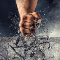 Crushing fist