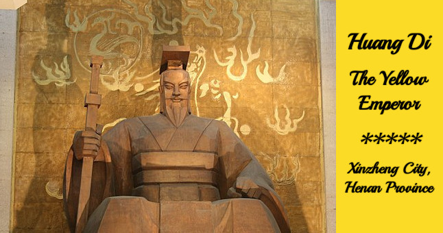 Huang Di statue