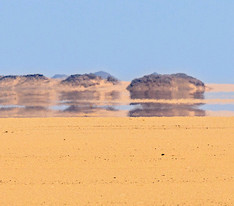 Mirage in the desert