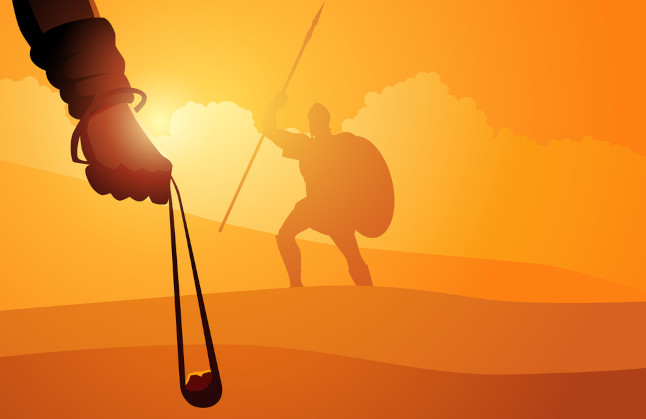 David against Goliath