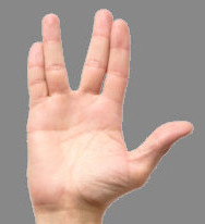 Vulcan salute
