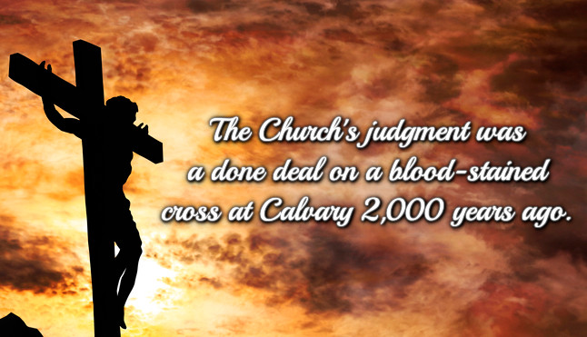 At the cross